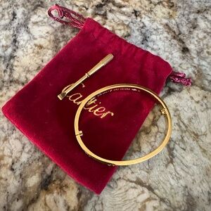 Cartier Gold Bracelet